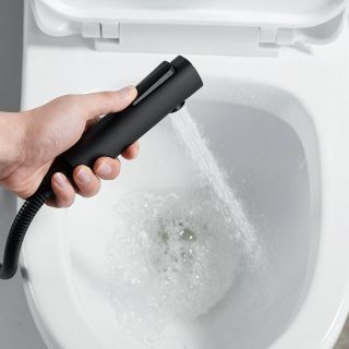 Гигиенический душ со смесителем Shevanik S9605H-1 чёрный